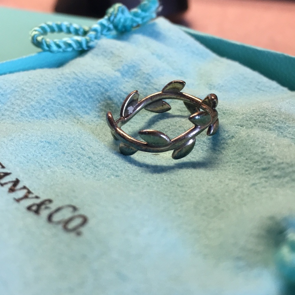 Olive Leaf Band Ring